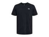 Under Armour Men's Heavyweight Left Chest Patch Short Sleeve T-Shirt - Comfortable Cotton Blend
