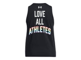 Under Armour Womens UA Pride Tank - Super-Soft Cotton Blend Fabric