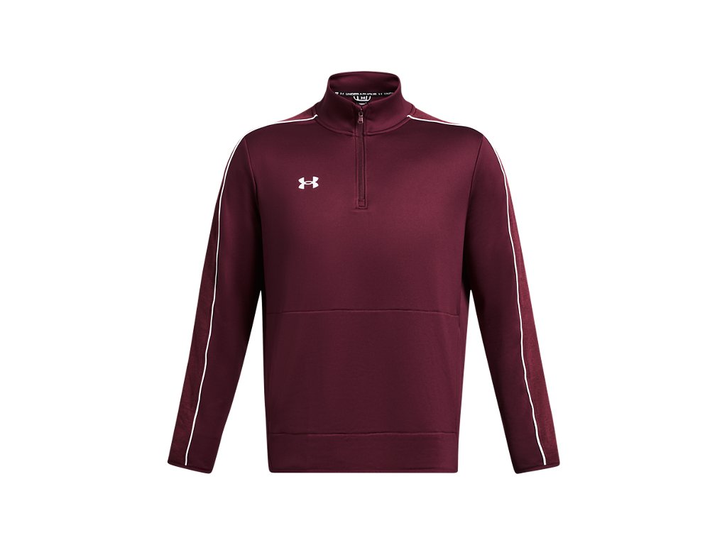 Under Armour Mens UA Command Warm-Up Quarter Zip - Heat Trapping