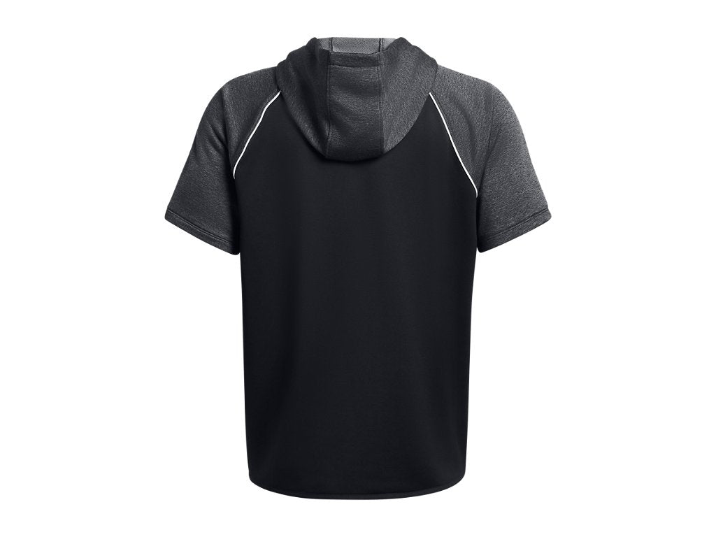 Under Armour Mens Command Warm-Up Short Sleeve Hoodie - Fast Drying