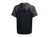Under Armour Mens Command Warm-Up Short Sleeve Hoodie - Fast Drying