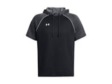 Under Armour Mens Command Warm-Up Short Sleeve Hoodie - Fast Drying