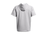 Under Armour Mens Command Warm-Up Short Sleeve Hoodie - Fast Drying