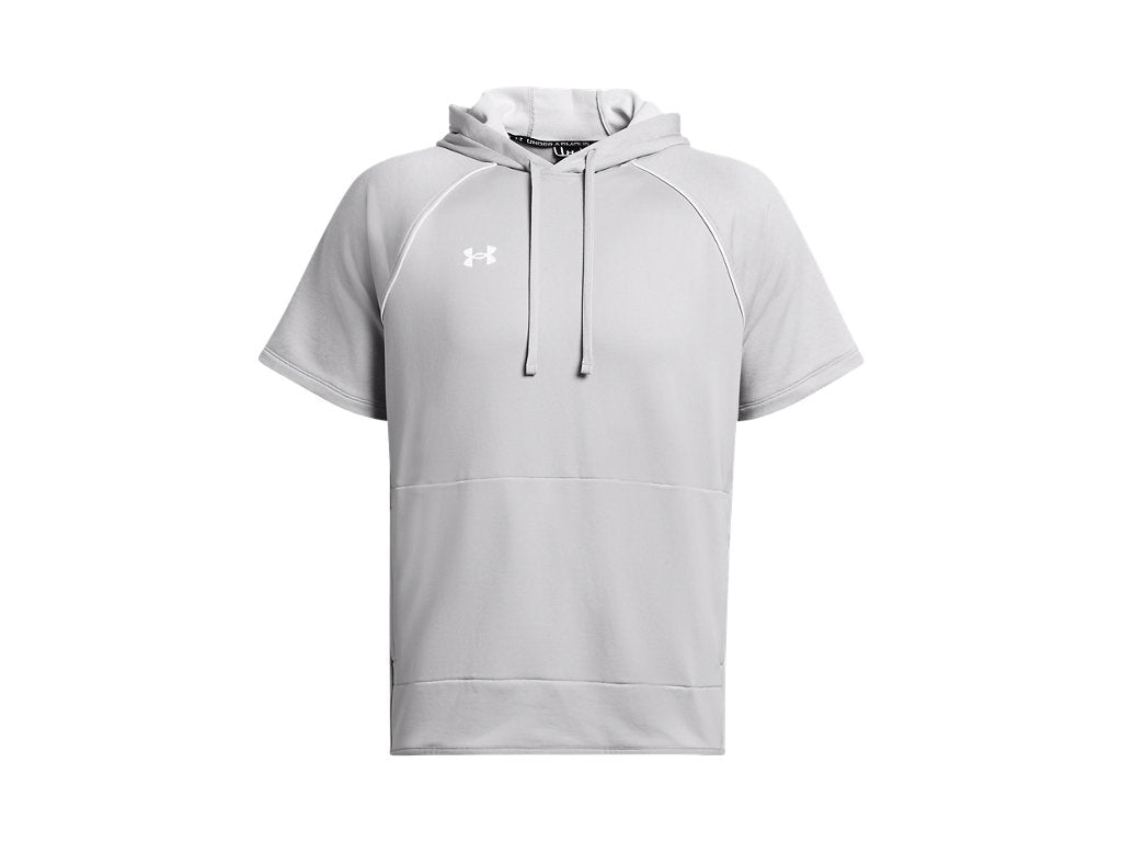 Under Armour Mens Command Warm-Up Short Sleeve Hoodie - Fast Drying