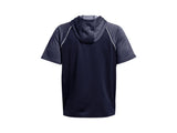 Under Armour Mens Command Warm-Up Short Sleeve Hoodie - Fast Drying