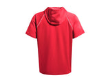Under Armour Mens Command Warm-Up Short Sleeve Hoodie - Fast Drying
