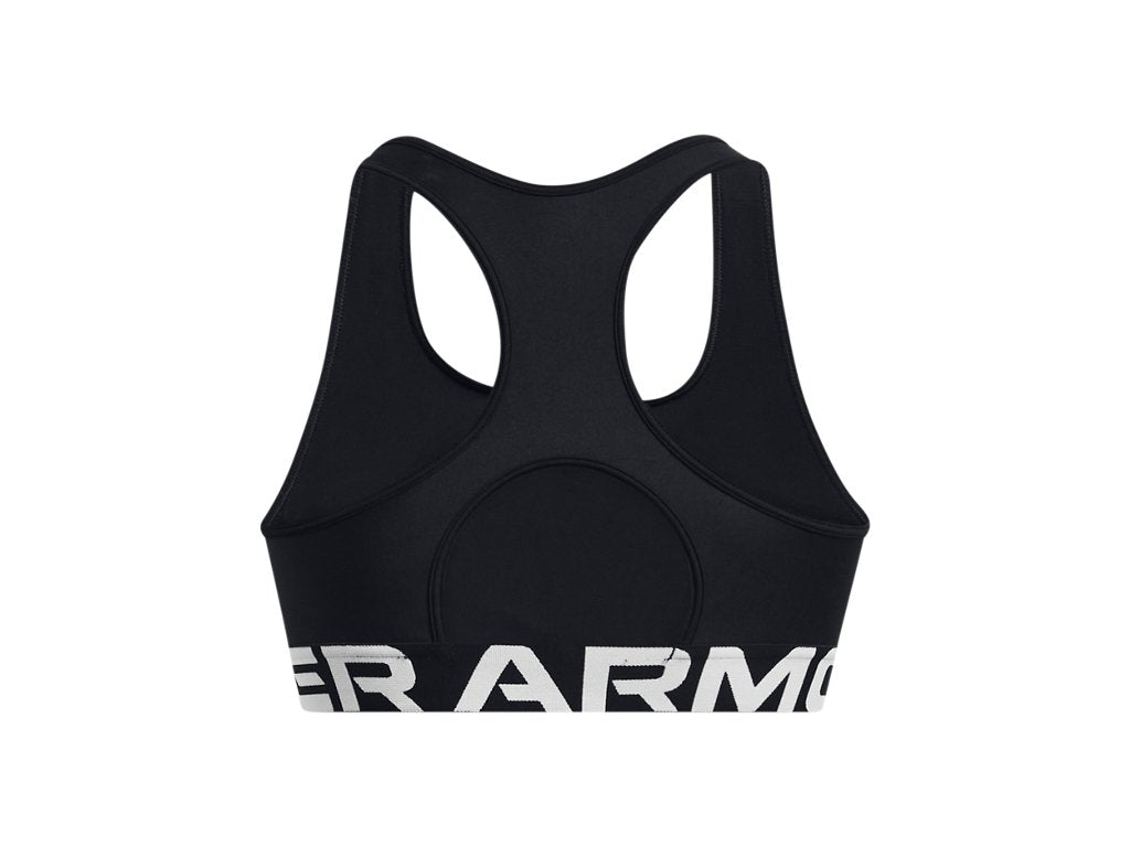 Under Armour Womens HeatGear Armour Mid Branded Sports Bra - Superior Comfort and Support