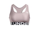 Under Armour Womens HeatGear Armour Mid Branded Sports Bra - Superior Comfort and Support