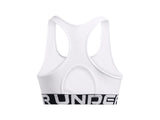 Under Armour Womens HeatGear Armour Mid Branded Sports Bra - Superior Comfort and Support