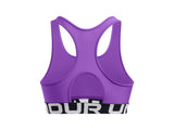 Under Armour Womens HeatGear Armour Mid Branded Sports Bra - Superior Comfort and Support