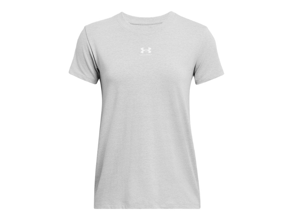 Under Armour Womens Rival Core Short Sleeve T-Shirt - Quick-Drying Cotton Blend