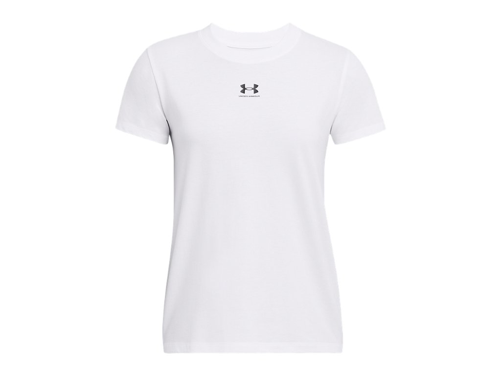 Under Armour Womens Rival Core Short Sleeve T-Shirt - Quick-Drying Cotton Blend