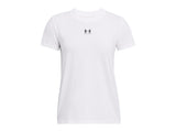 Under Armour Womens Rival Core Short Sleeve T-Shirt - Quick-Drying Cotton Blend