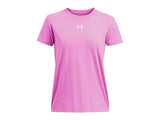 Under Armour Womens Rival Core Short Sleeve T-Shirt - Quick-Drying Cotton Blend