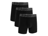 Under Armour Mens Performance Cotton 6" 3-Pack Boxerjock Apparel - Fast Drying