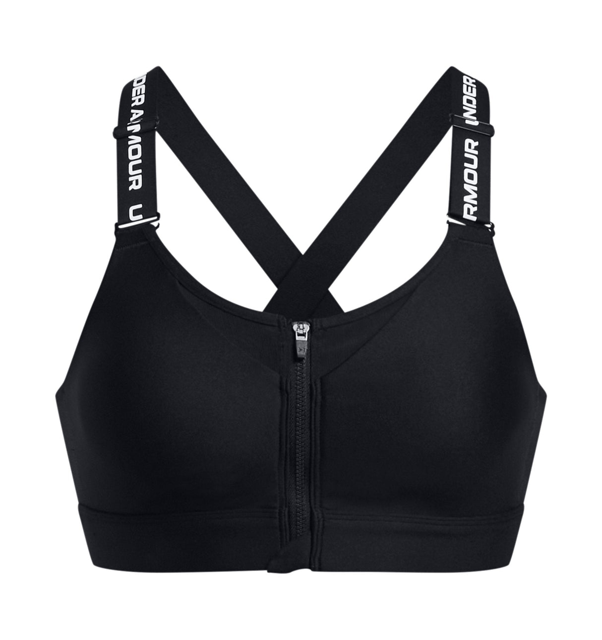 Under Armour Womens UA Infinity 2.0 High Zip Sports Bra - Tailored High-Support