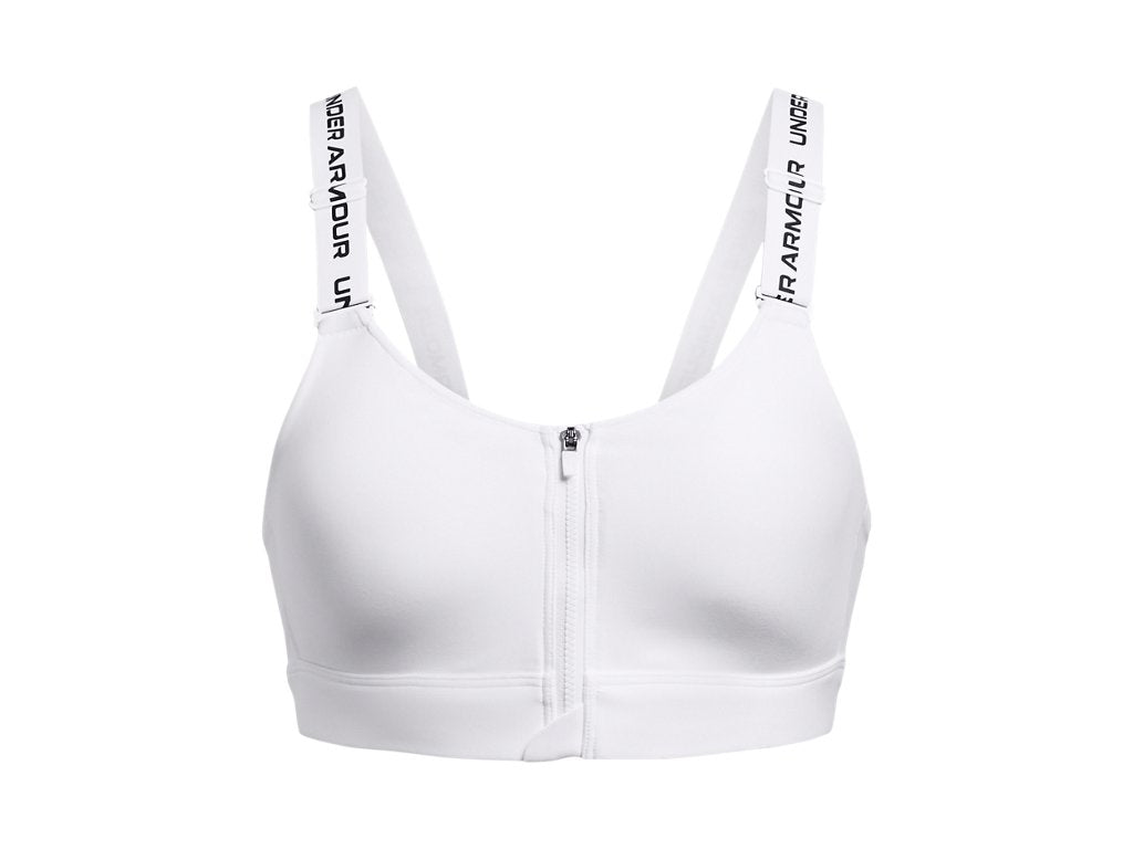Under Armour Womens UA Infinity 2.0 High Zip Sports Bra - Tailored High-Support