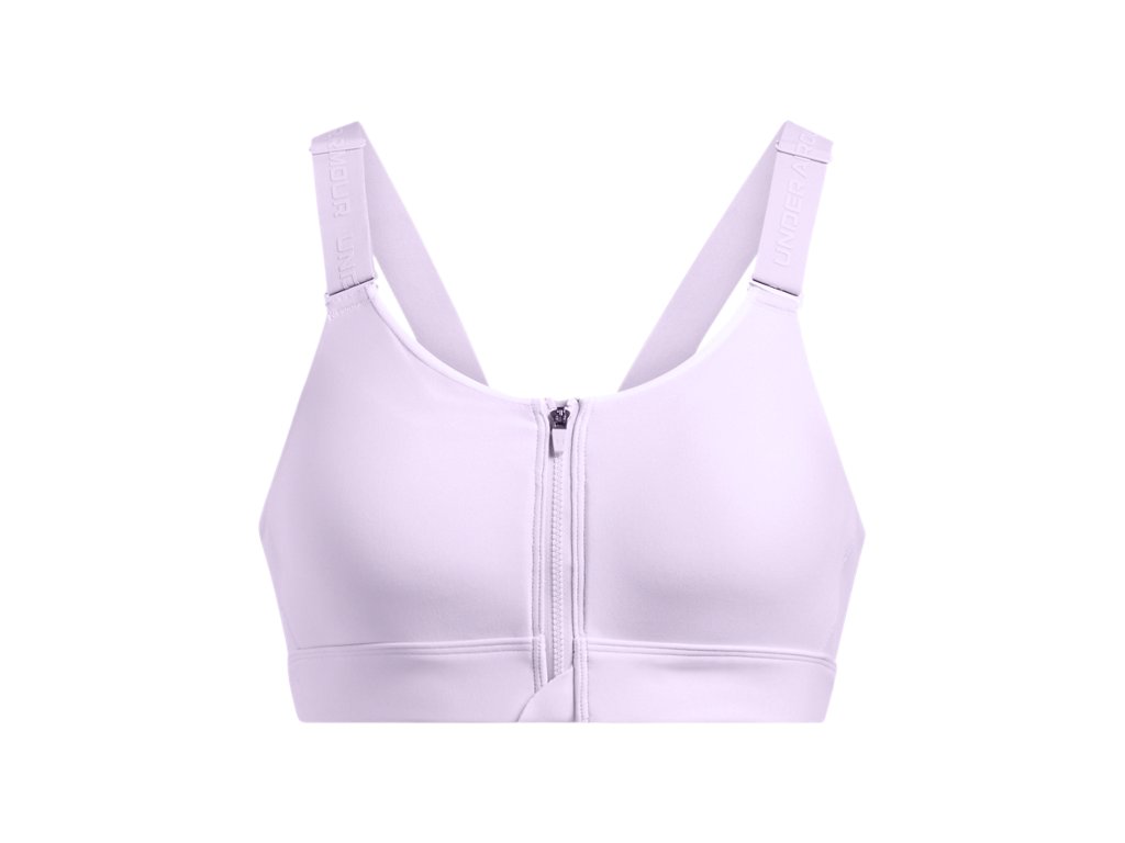 Under Armour Womens UA Infinity 2.0 High Zip Sports Bra - Tailored High-Support