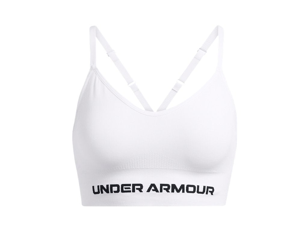 Under Armour Womens UA Vanish Seamless Low Sports Bra - Quick-Drying and Odor-Control Technology