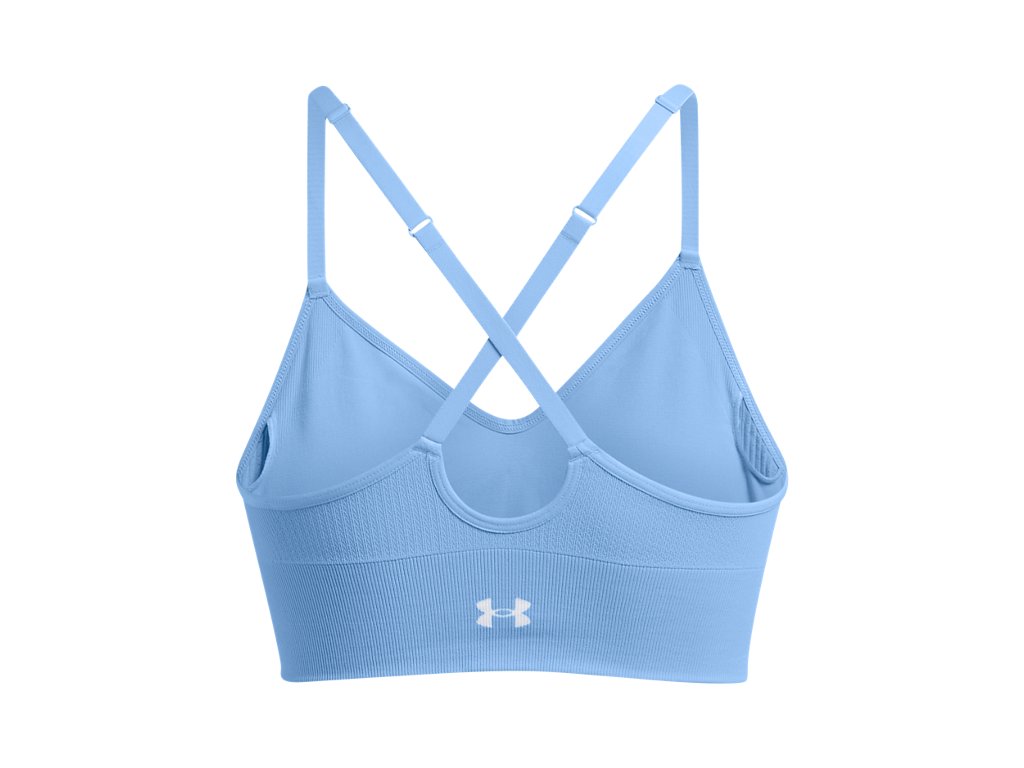 Under Armour Womens UA Vanish Seamless Low Sports Bra - Quick-Drying and Odor-Control Technology