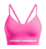 Under Armour Womens UA Vanish Seamless Low Sports Bra - Quick-Drying and Odor-Control Technology