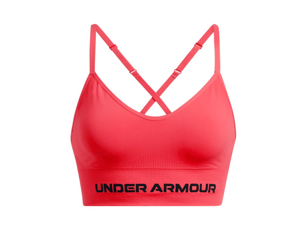 Under Armour Womens UA Vanish Seamless Low Sports Bra - Quick-Drying and Odor-Control Technology