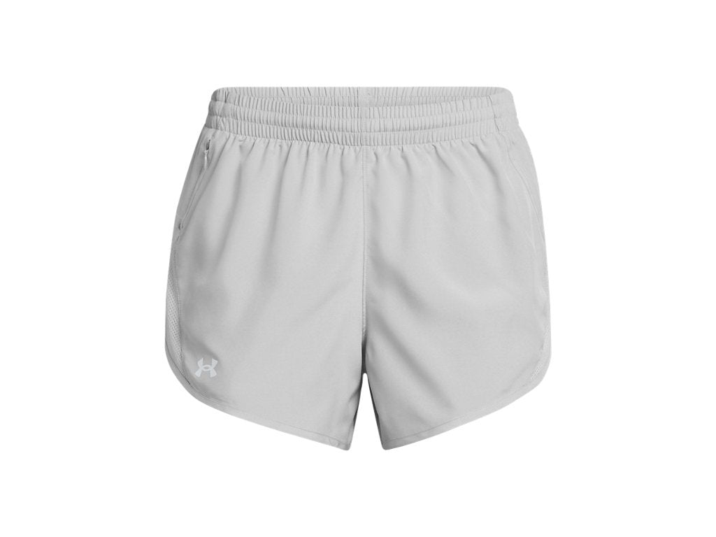Under Armour Womens Fly-By Heather 3" Shorts - Sweat Wicking
