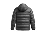 Under Armour Mens Legend Down Hooded Jacket - Water Repellent and Insulated