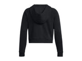 Under Armour Womens Rival Fleece Crop Full-Zip - Ultra-Soft and Warm