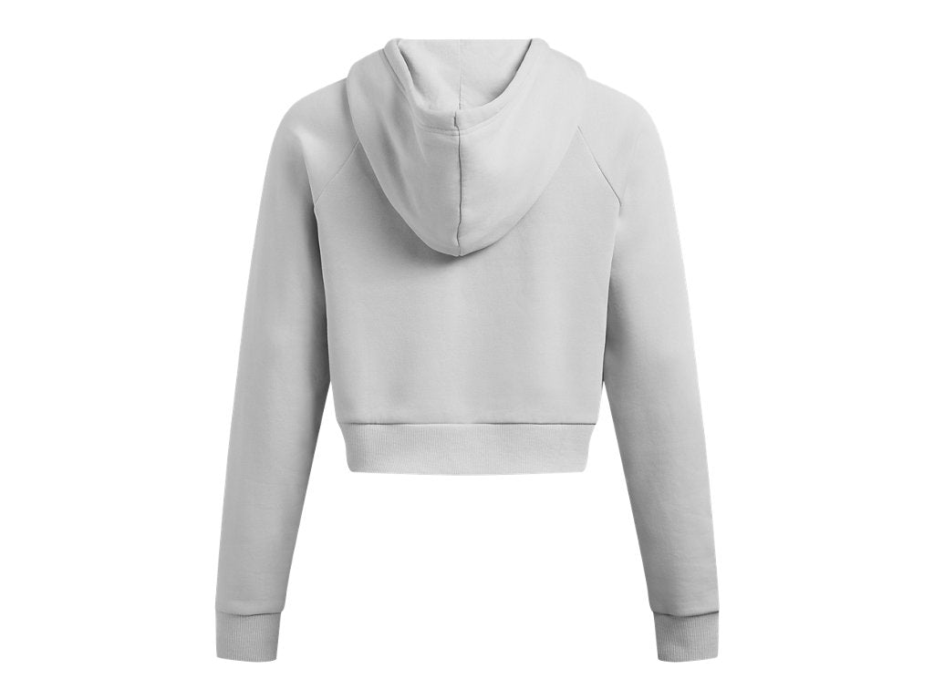Under Armour Womens Rival Fleece Crop Full-Zip - Ultra-Soft and Warm