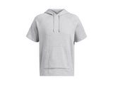 Under Armour Mens UA Rival Fleece Short Sleeve Hoodie Apparel - Ultra-soft Cotton-blend Fleece
