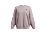 Under Armour Women's Icon Heavyweight Fleece Oversized Crew Apparel - Ultra-Soft Warmth