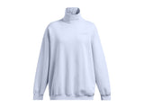 Under Armour Womens UA Icon Fleece Oversized Mock Crew - Ultra-Soft Mid-Weight Fleece