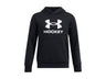 Under Armour Boys Icon Fleece Hockey Hoodie - Ultra-Soft Mid-Weight Fleece