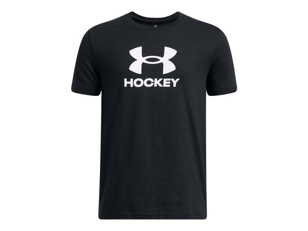 Under Armour Boys UA Hockey Short Sleeve T-Shirt - Quick-Drying Cotton Blend