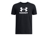 Under Armour Boys UA Hockey Short Sleeve T-Shirt - Quick-Drying Cotton Blend