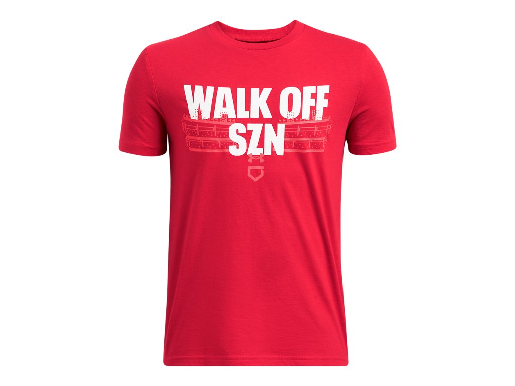 Under Armour Boys Baseball Walkoff Szn Short Sleeve Shirt - Super Soft Comfort