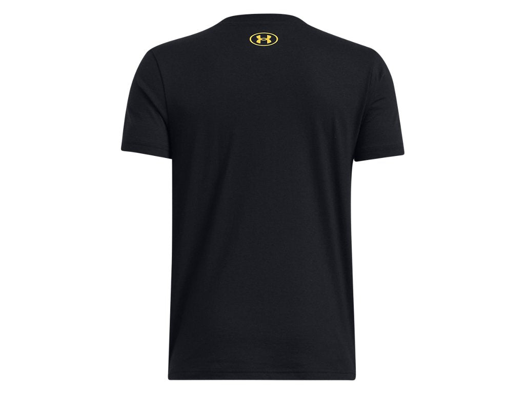 Under Armour Boys Out Of Here Baseball Short Sleeve Shirt - Super-Soft Cotton Blend Comfort