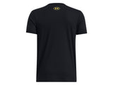 Under Armour Boys Out Of Here Baseball Short Sleeve Shirt - Super-Soft Cotton Blend Comfort