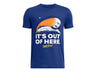 Under Armour Boys Out Of Here Baseball Short Sleeve Shirt - Super-Soft Cotton Blend Comfort