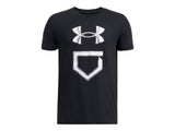 Under Armour Boys UA Baseball Icon Short Sleeve Apparel - Super-soft Comfort