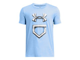 Under Armour Boys UA Baseball Icon Short Sleeve Apparel - Super-soft Comfort