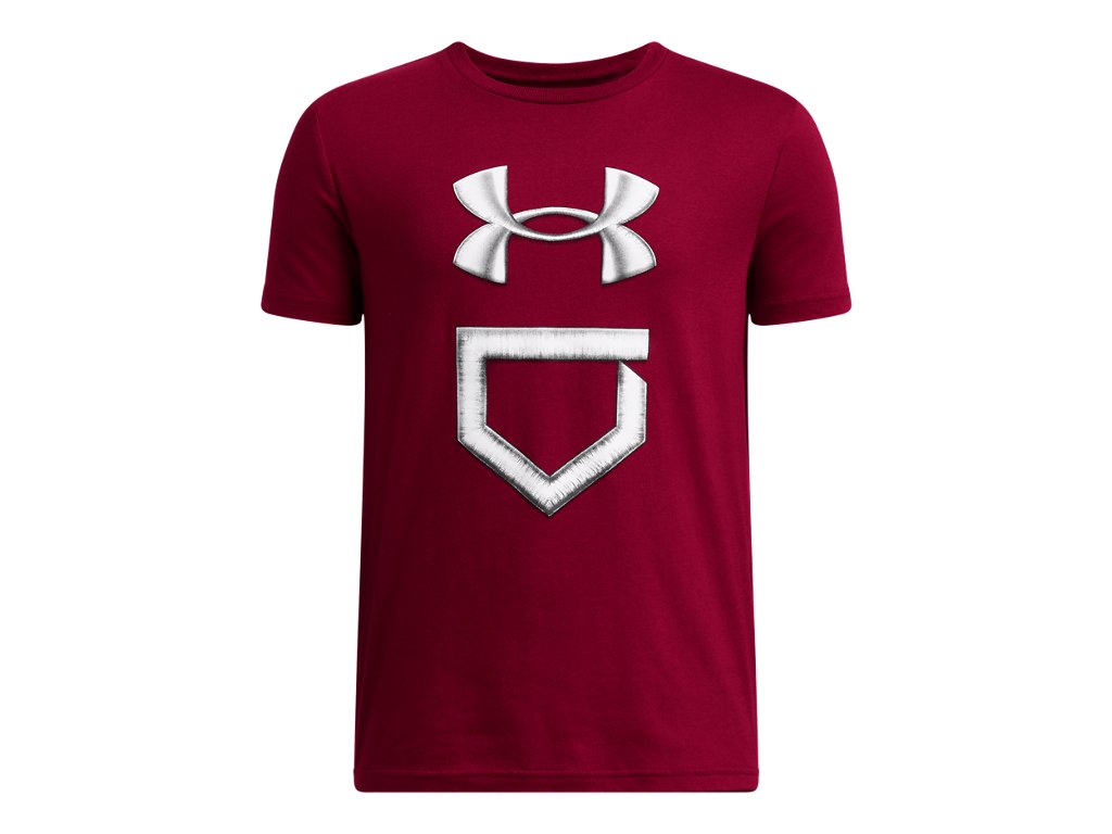 Under Armour Boys UA Baseball Icon Short Sleeve Apparel - Super-soft Comfort