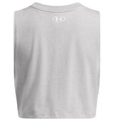 Under Armour Womens Cropped Logo Tank Top - Quick-Drying Comfort