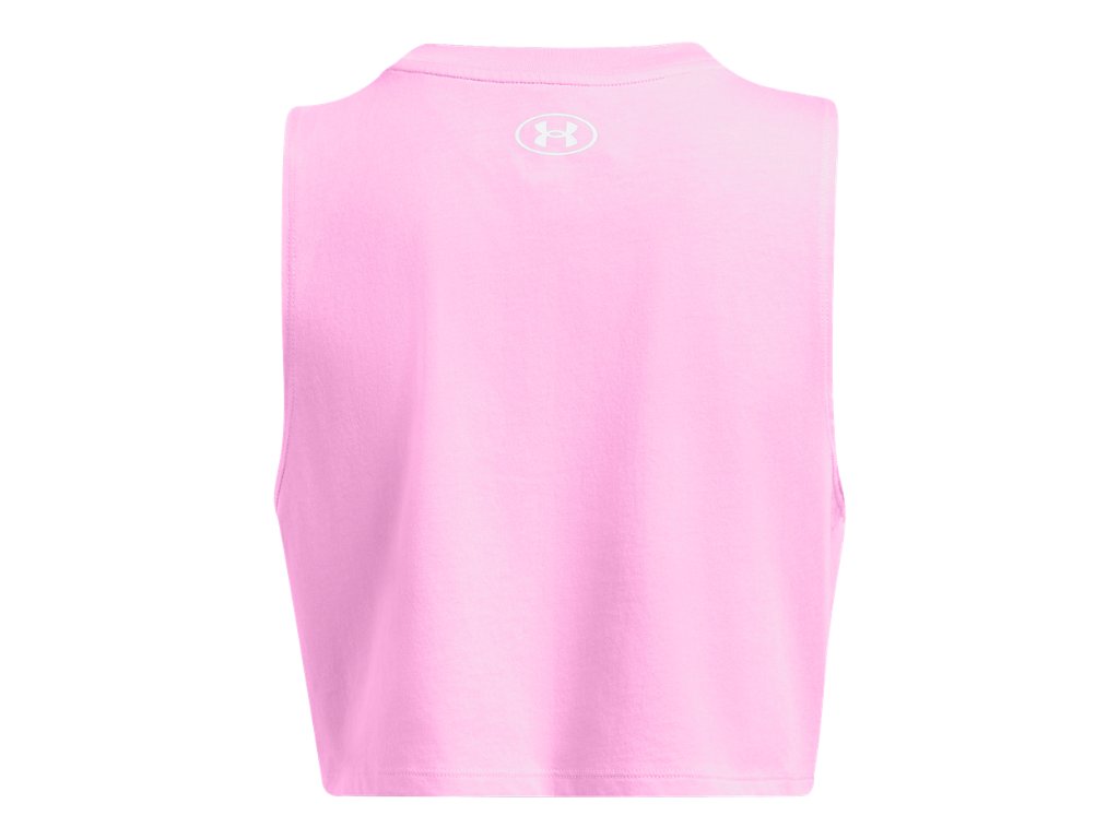 Under Armour Womens Cropped Logo Tank Top - Quick-Drying Comfort