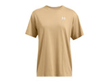 Under Armour Womens BF Oversized Logo Short Sleeve T-Shirt - Quick-Drying Cotton Blend