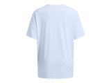 Under Armour Womens BF Oversized Logo Short Sleeve T-Shirt - Quick-Drying Cotton Blend