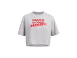 Under Armour Womens Softball Make Noise Short Sleeve Shirt - All-Day Comfort