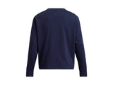Under Armour Womens Heavyweight Boxy Cropped Long Sleeve T-Shirt - Comfort Cotton Blend