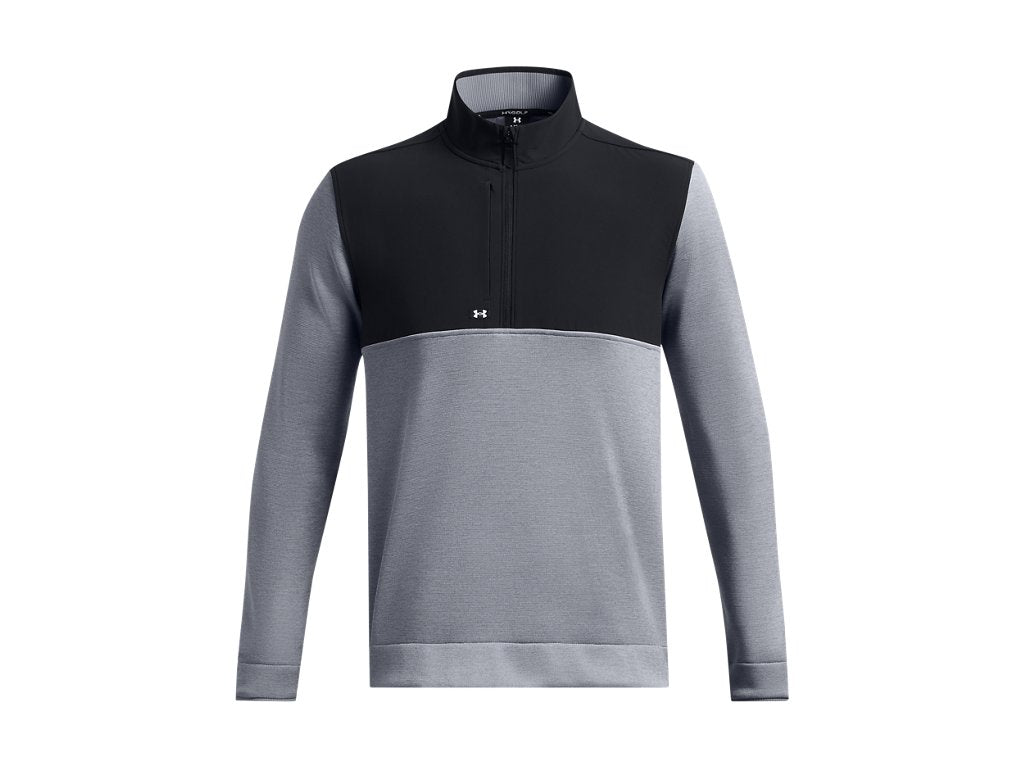Under Armour Mens Drive Storm SweaterFleece Half Zip Apparel - Water Repellent